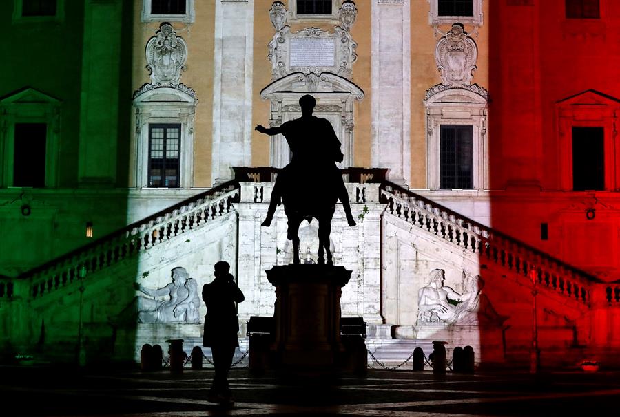 Italia, en plena crisis por el coronavirus