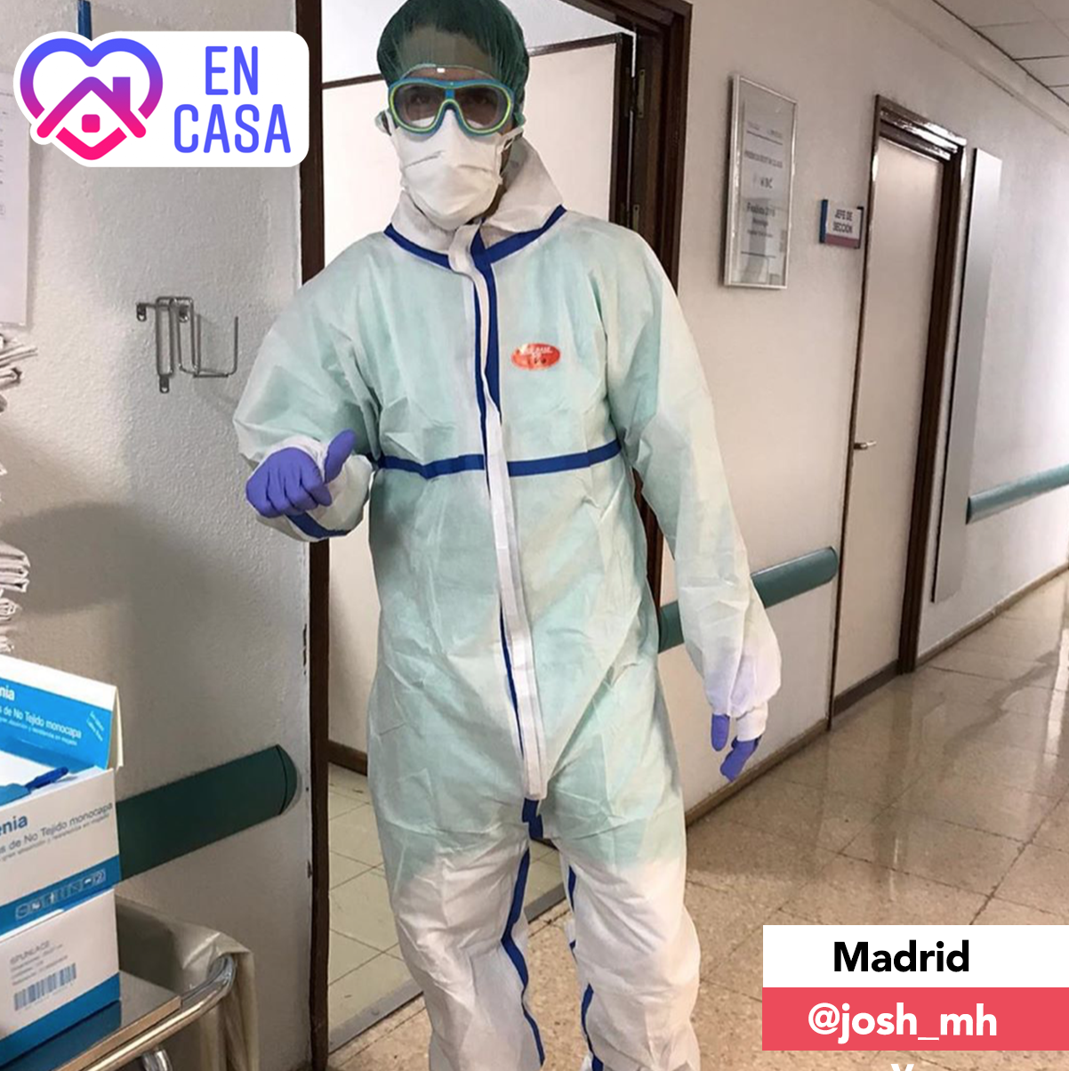 Las instagrameras: los médicos en la pandemia