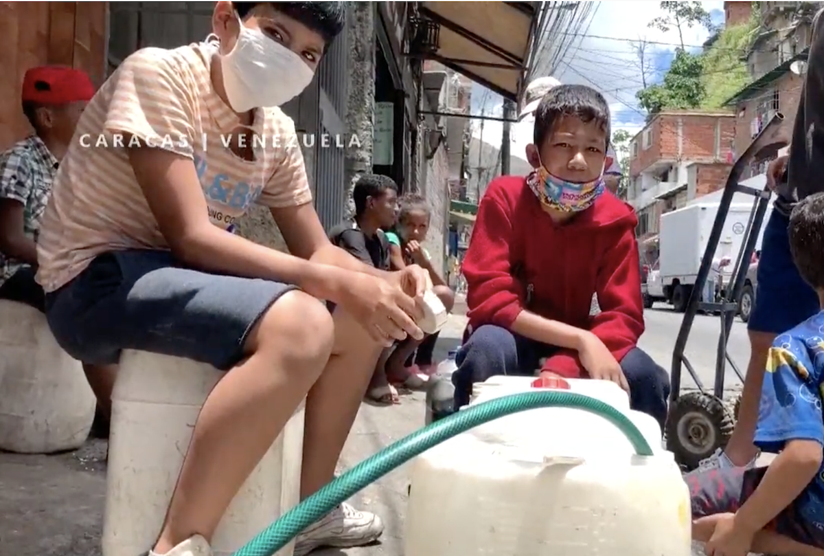 Sin agua en tiempos de coronavirus