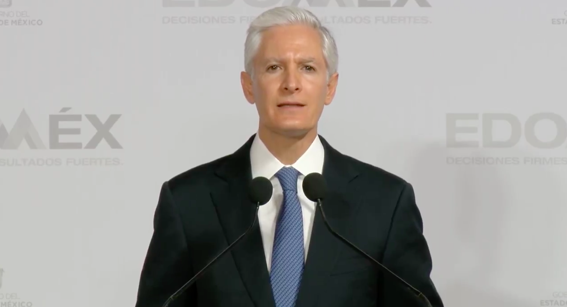 Mensaje a medios de comunicación sobre el COVID-19 por parte de Alfredo del Mazo Mensaje a medios de comunicación sobre el COVID-19 por parte de Alfredo del Mazo