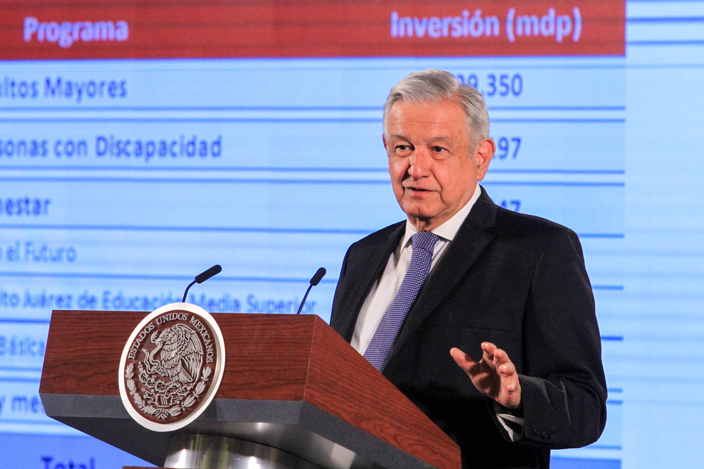 AMLO pide calma ante efectos económicos del COVID-19; conferencia matutina (12-03-2020)