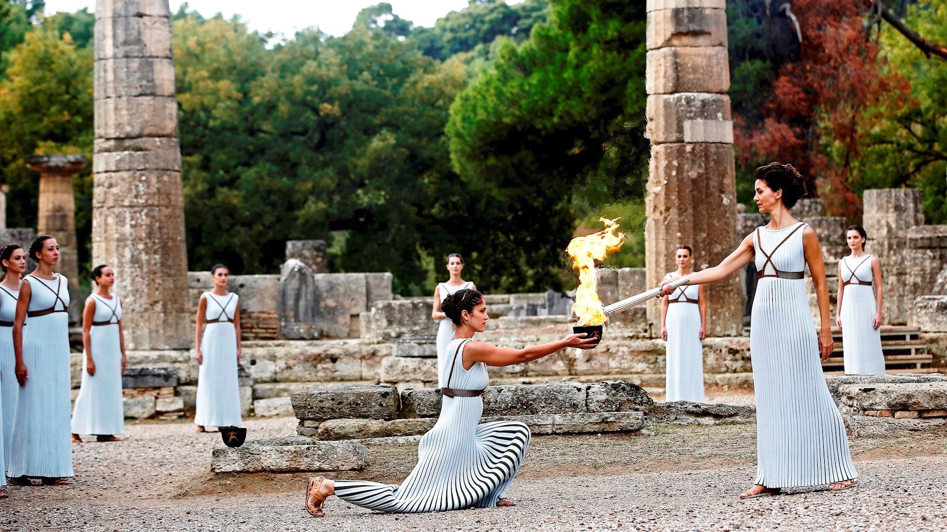 Encendido de antorcha olímpica será a puerta cerrada por COVID-19