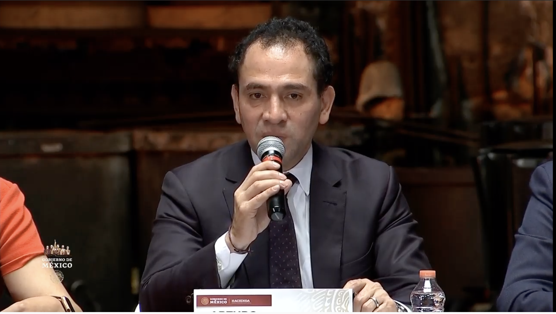 Conferencia de prensa de Secretaría de Hacienda y Crédito Público