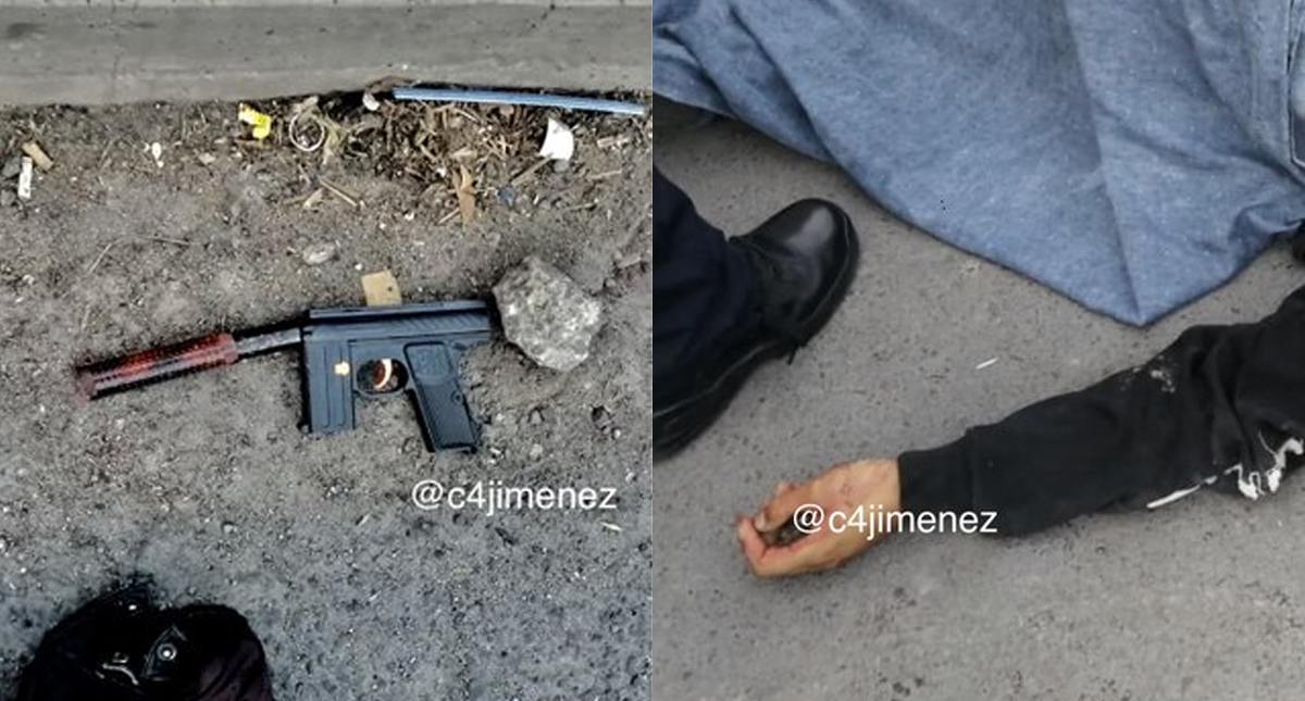 Agente mata a tres presuntos asaltantes de combi en Venustiano Carranza