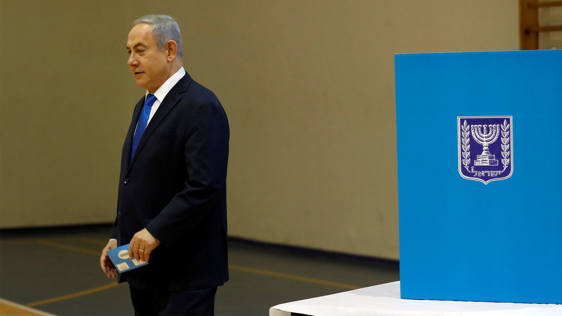Encuestas a pie de urna en Israel dan como ganador a Netanyahu