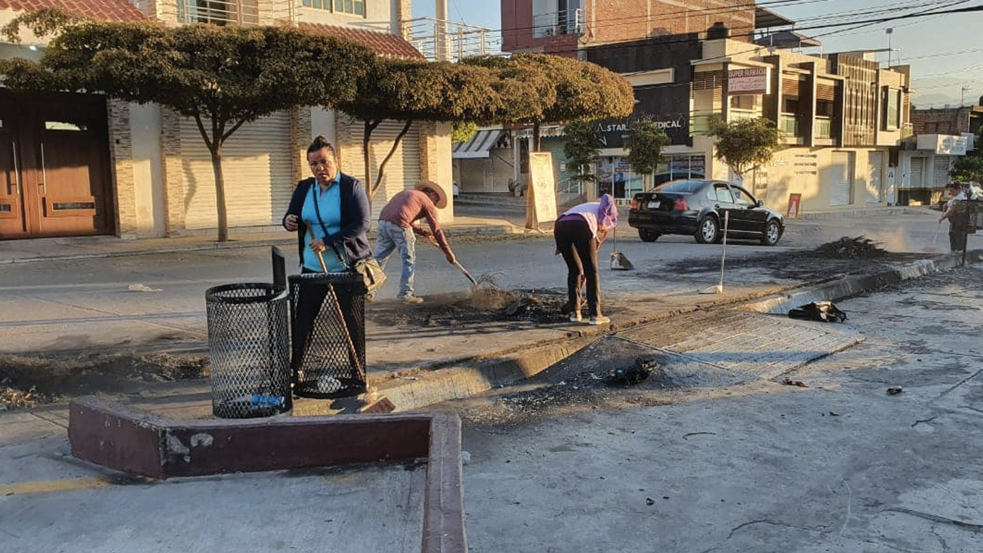 Reactivan servicios públicos tras jornada violenta en Buenavista, Michoacán