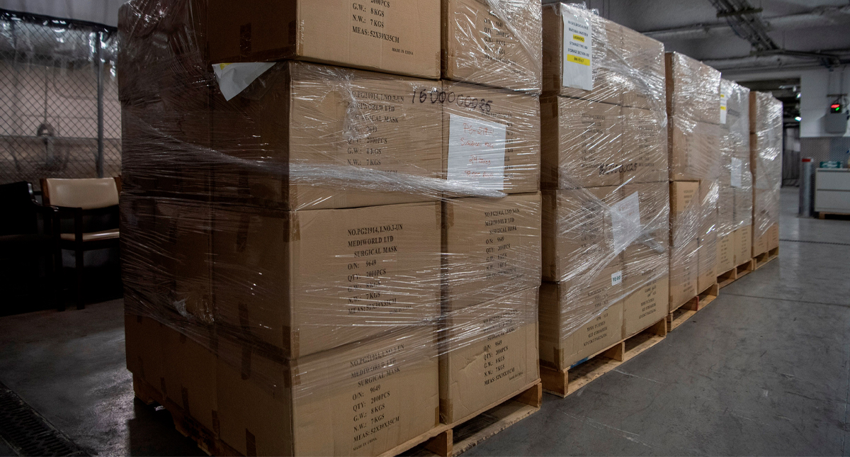 ONU dona a Nueva York 250 mil mascarillas para frenar propagación del COVID-19