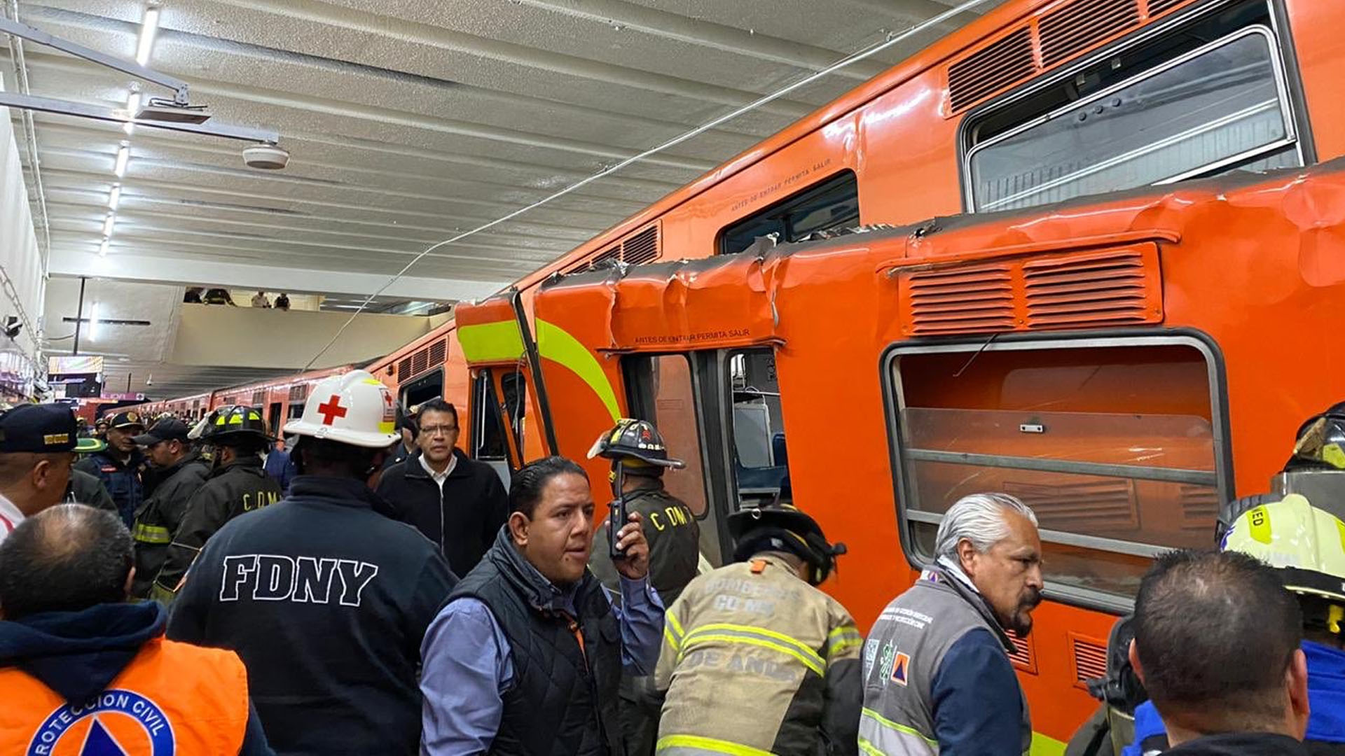 Solicitarán al Metro informe sobre accidente en estación Tacubaya Solicitarán al Metro informe sobre accidente en estación Tacubaya