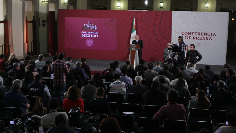 ¿Qué pasa con los reporteros y blogueros que cubren la conferencia del presidente?