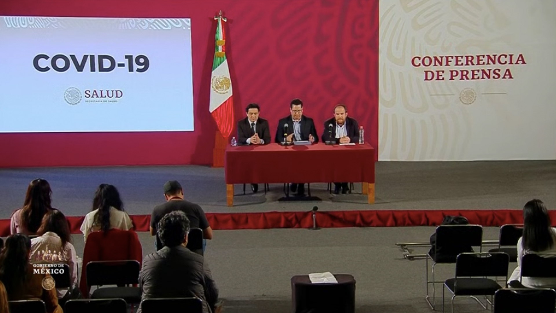 Se mantiene en cinco el número de contagios de COVID-19 en México