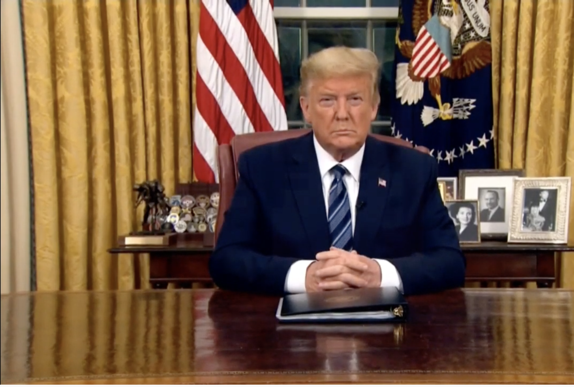 Trump suspende 30 días viajes desde Europa a EE.UU. por coronavirus