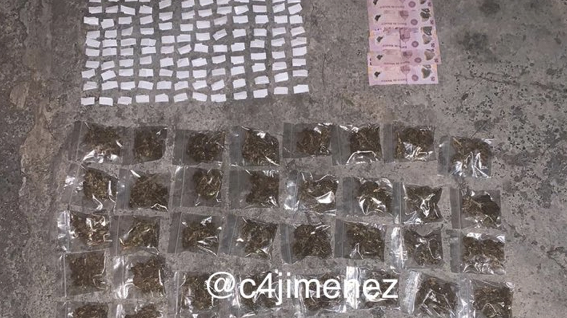 Detienen a dos integrantes de La Unión acusados de distribuir drogas