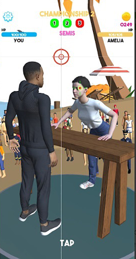 Facebook permite publicidad de juego para abofetear mujeres - el-juego-insta-a-golpear-justo-en-la-mira