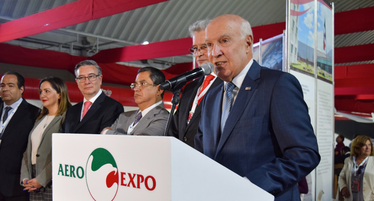 Construcción de la Terminal 3 del AICM es 'inminente', asegura GACM - gerardo-ferrando-bravo-en-la-inauguracion-de-la-aeroexpo-2020-en-toluca