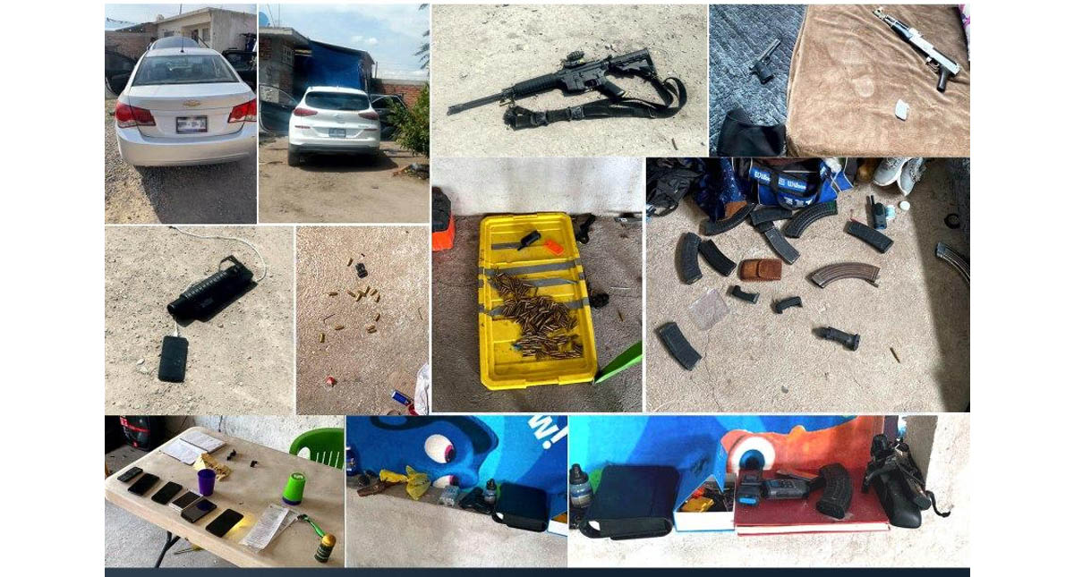 Criminales bloquearon vías con autos incendiados en Guanajuato - guanajuato-aseguramiento-juventino-rosas