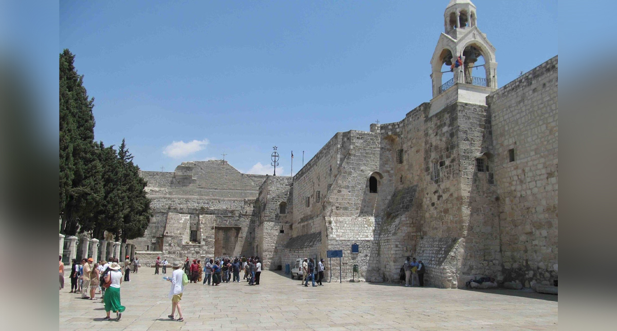Iglesia de la Natividad de Belén cierra para prevenir contagios por COVID-19