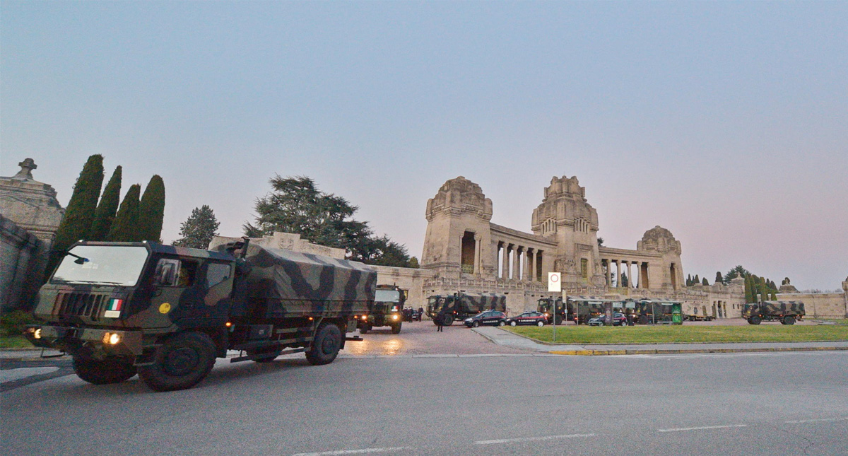 Italia desplegaría tropas para vigilar que se cumpla cuarentena por COVID-19