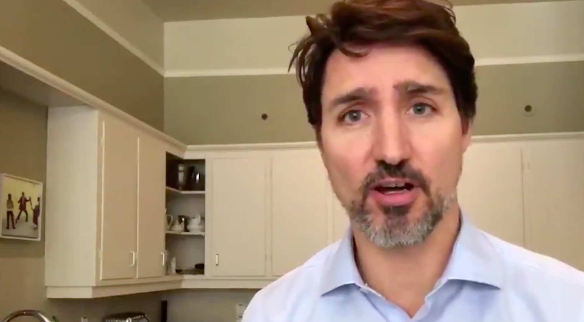 #Video Trudeau pide a la población permanecer en casa a través de reto #Video Trudeau pide a la población permanecer en casa a través de reto