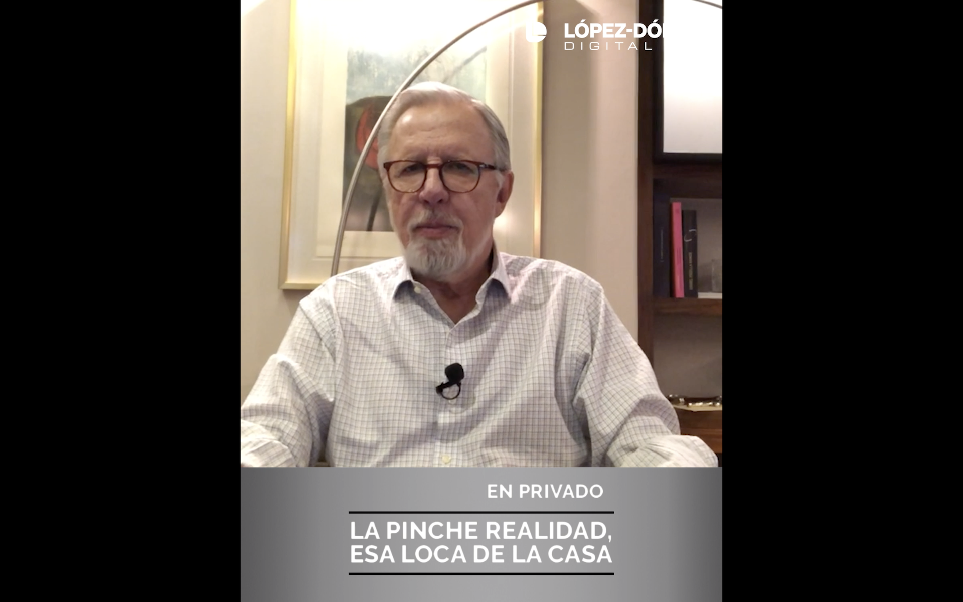 ¡Ah, la pinche realidad! esa loca de la casa