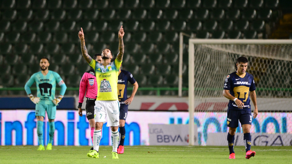León vence a Pumas y asume liderato de Liga MX