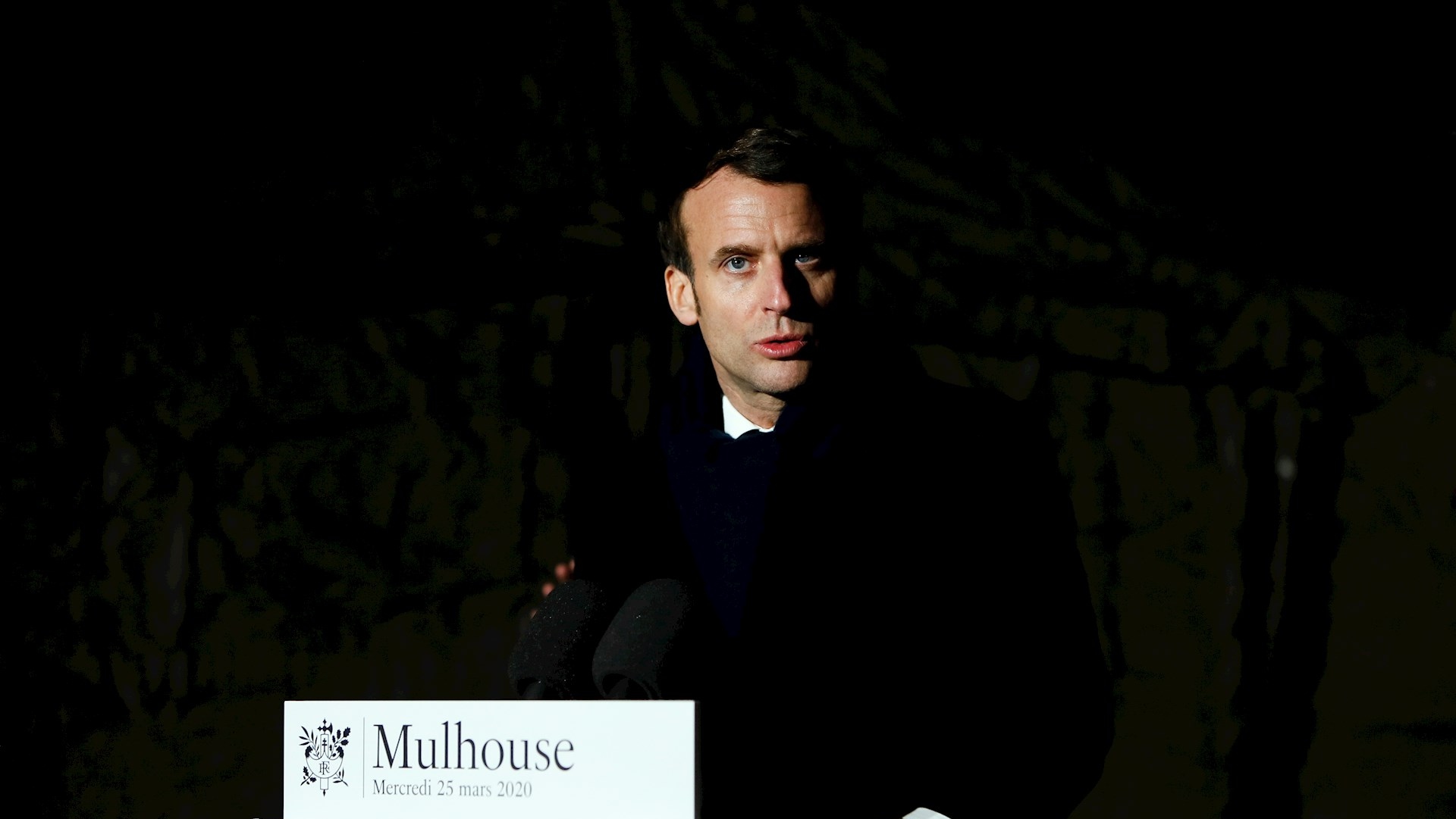 Macron pide solidaridad de Europa para vencer crisis del COVID-19 Macron pide solidaridad de Europa para vencer crisis del COVID-19