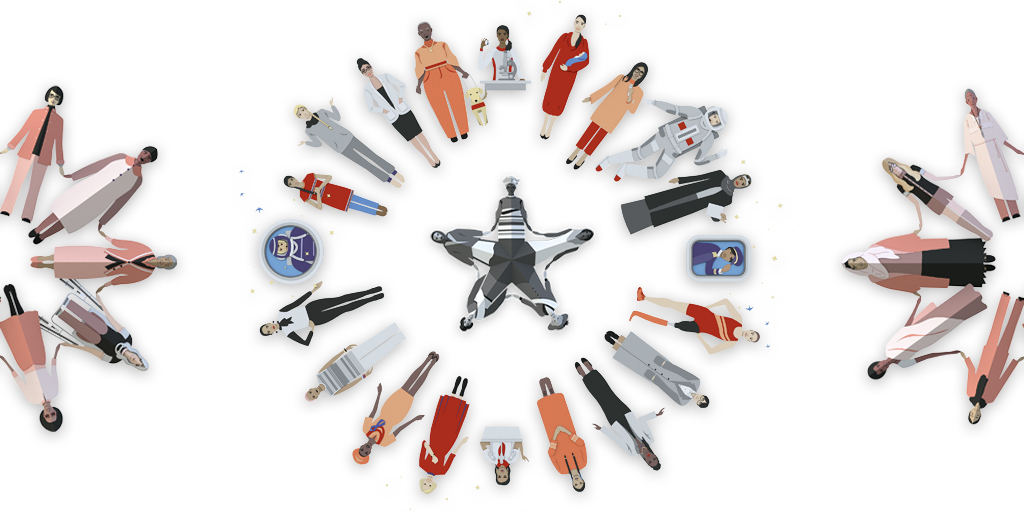 Google representa lucha de las mujeres por la igualdad en mandala - mandala-8m