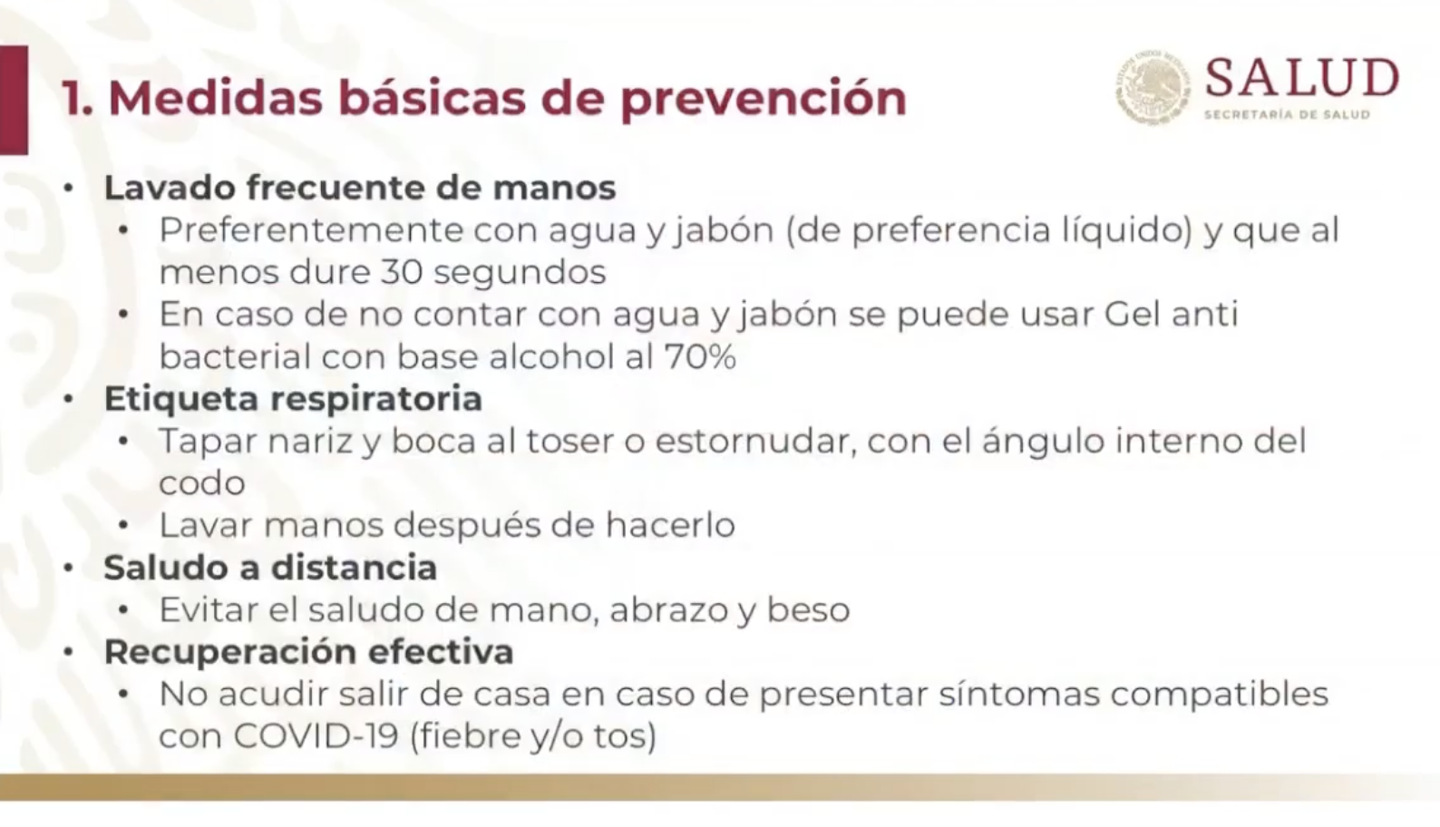 Suman 41 casos positivos de coronavirus en México - medidas-basicas-de-prevencion