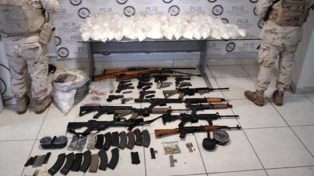 Aseguran 148 kilos de metanfetamina en Nayarit y Baja California