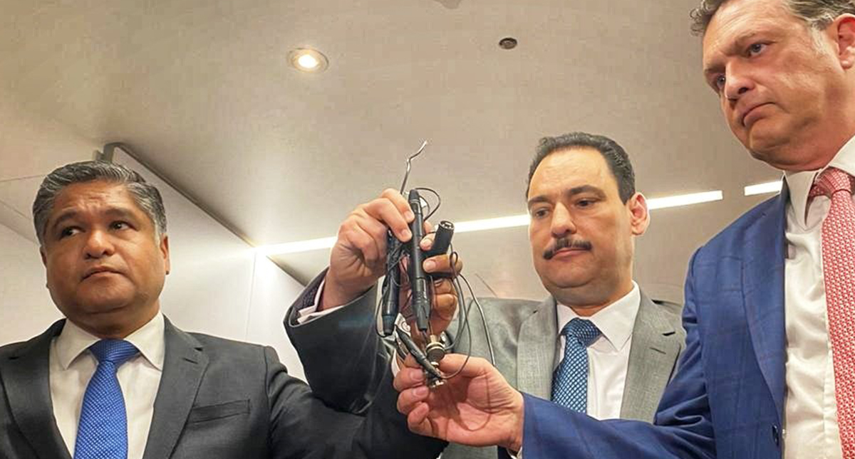 Marko Cortés condena presunto espionaje a bancada del PAN en el Senado