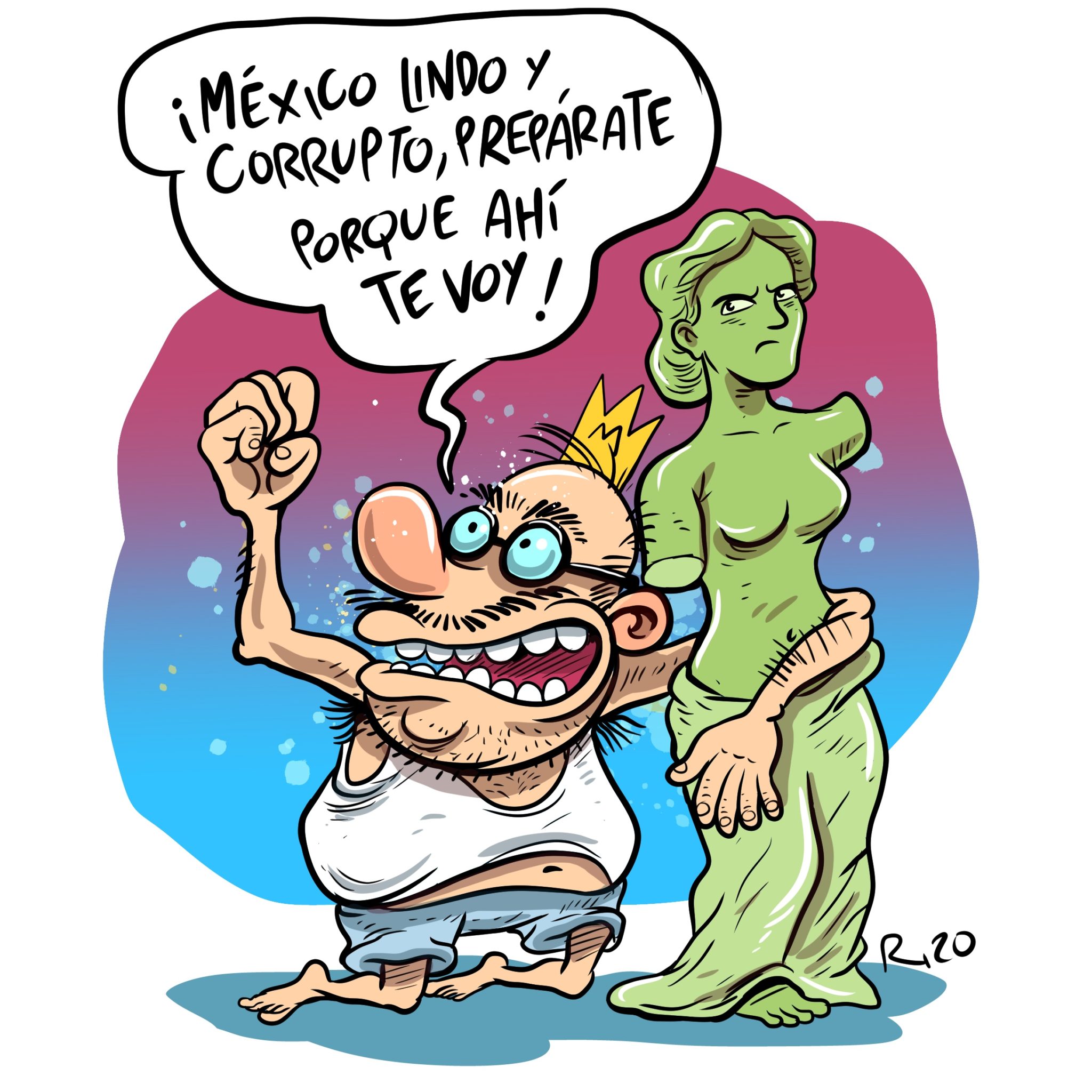 Las locas aventuras de 'El Moches' - moches-kaiser-rictus