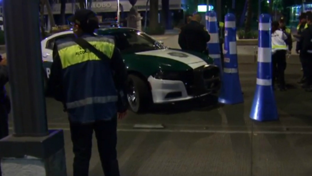 Atropellan a mujer policía en punto de alcoholímetro