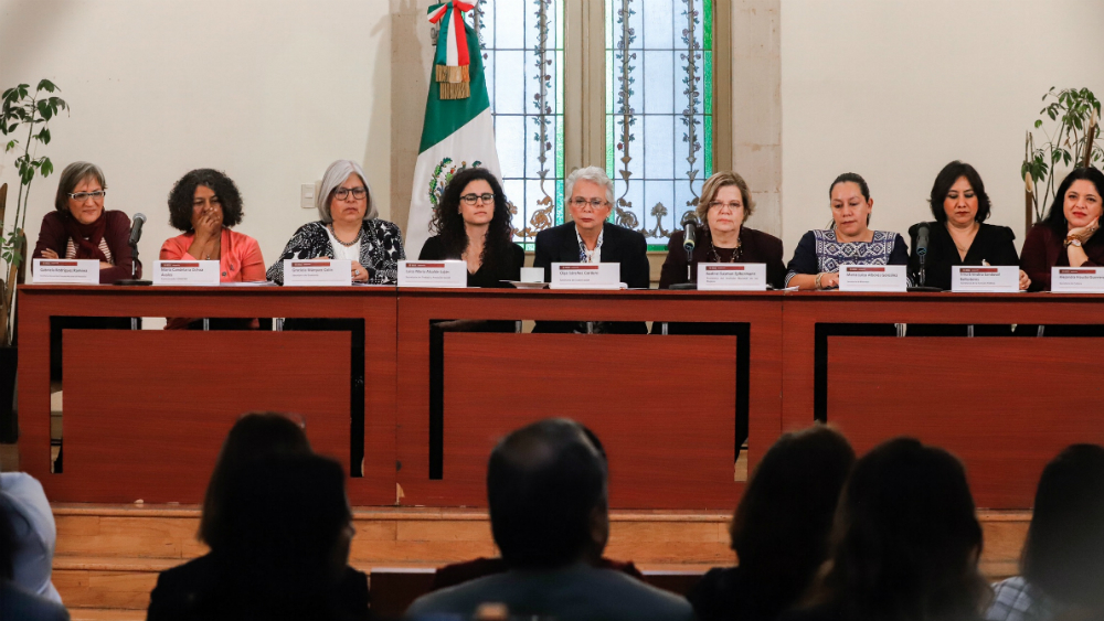 Mujeres del gabinete dan respaldo a López Obrador