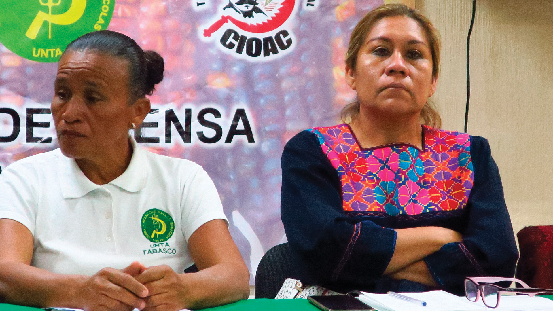 Mujeres indígenas y campesinas se suman a paro nacional