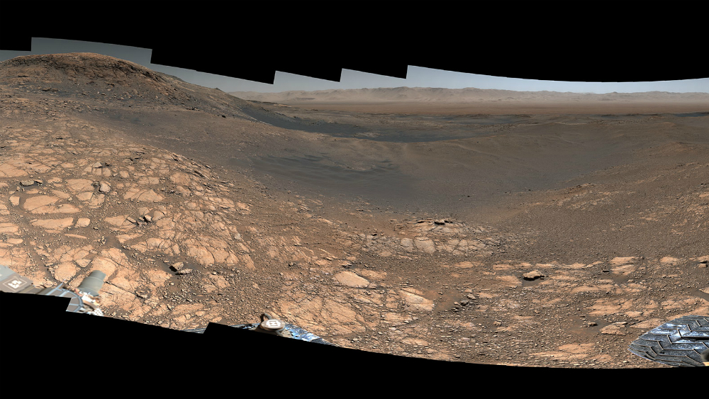 NASA muestra una panorámica de Marte con mil 800 millones de píxeles