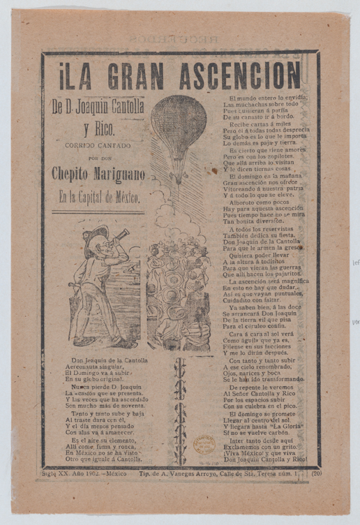 La conquista del aire por los mexicanos - p
