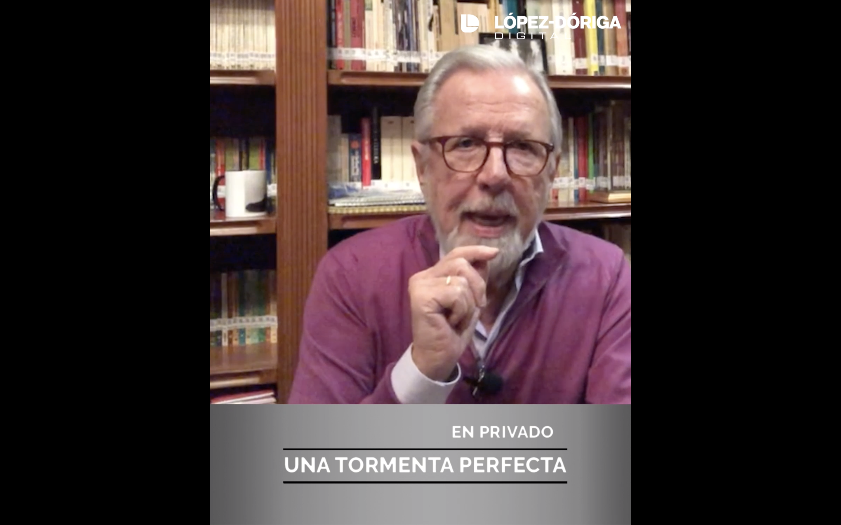 Para el presidente, tormenta perfecta