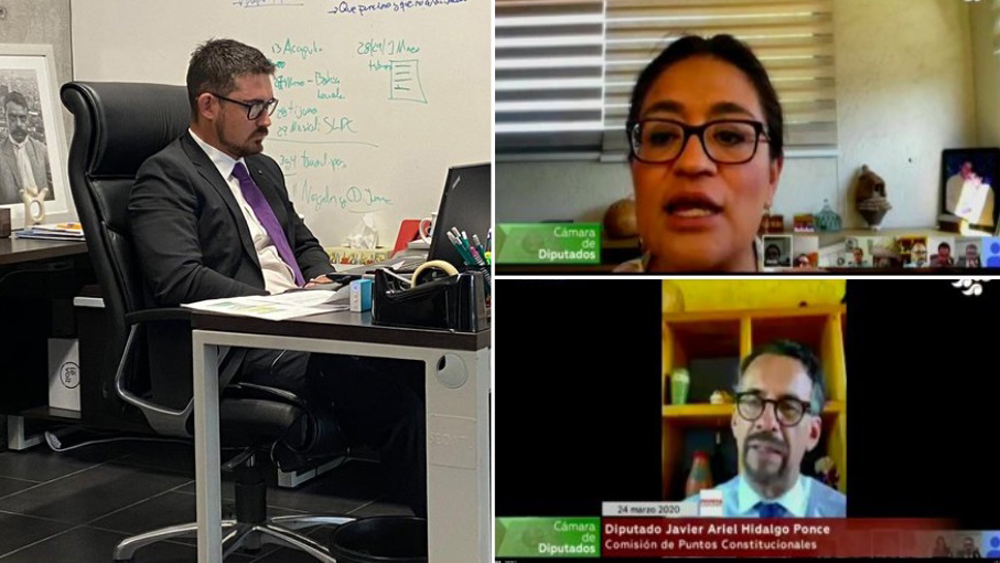 Diputados implementan parlamento abierto virtual por coronavirus
