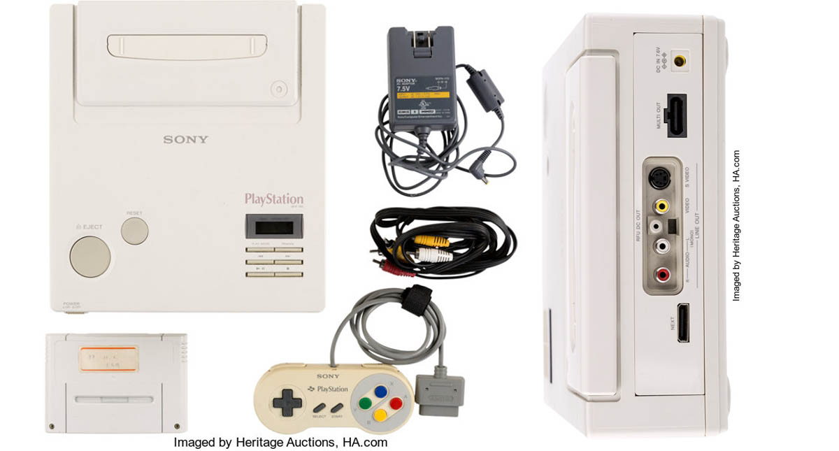 Subastan prototipo de PlayStation creado por Nintendo y Sony - playstation-nintendo-nes-cd-rom-consola-subasta-2