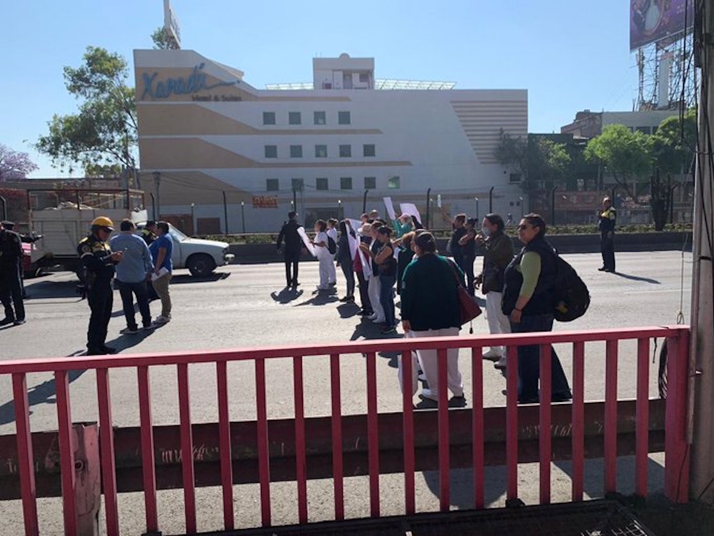 Nuevas protestas por falta de insumos para atender coronavirus en el IMSS
