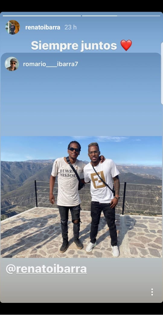 Renato Ibarra reaparece en público con su hermano en Hidalgo - renato-ibarra-hidalgo-romario