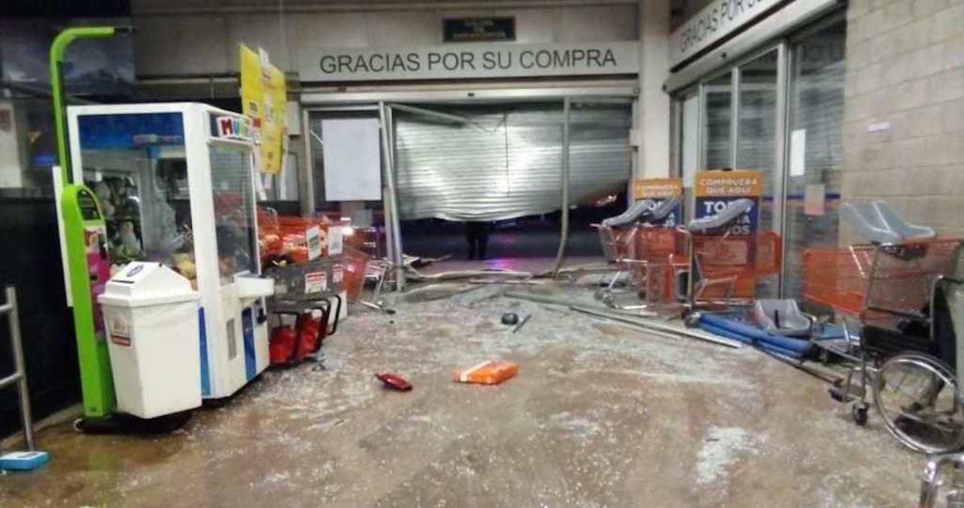 #Video Comando roba Chedraui en Tecámac