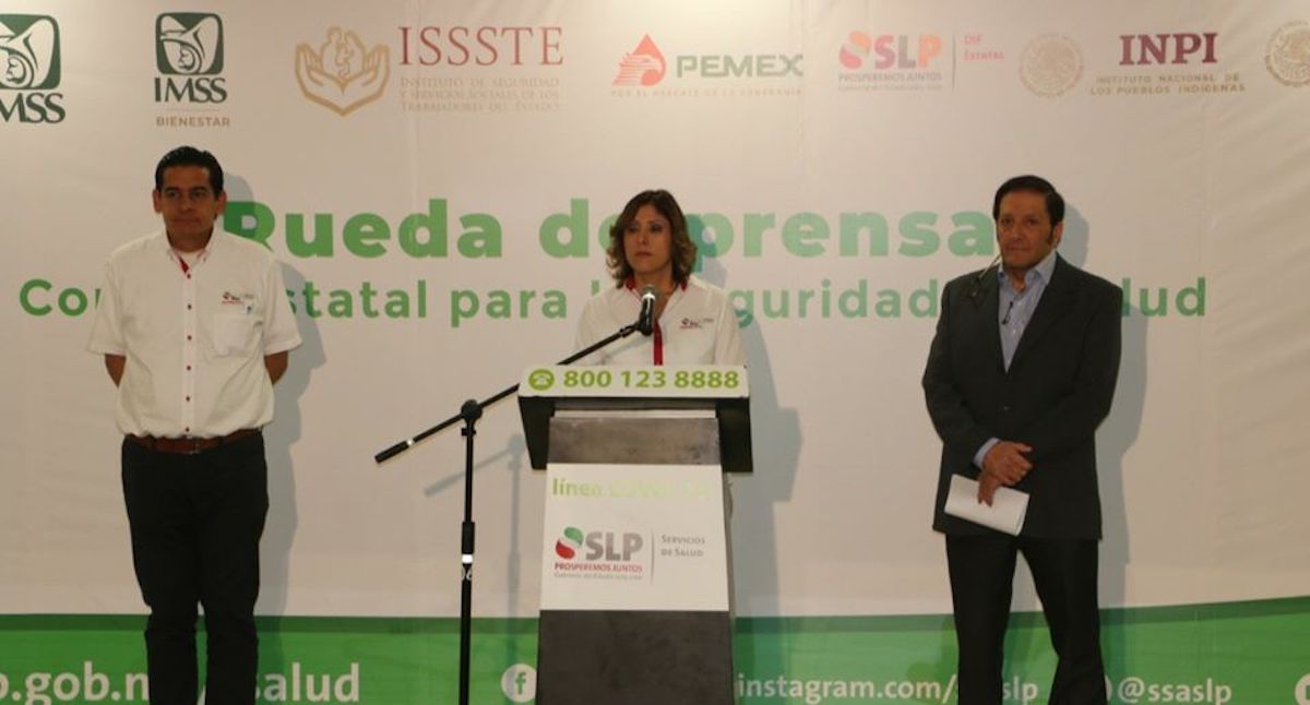 Confirman primera muerte por COVID-19 en San Luis Potosí