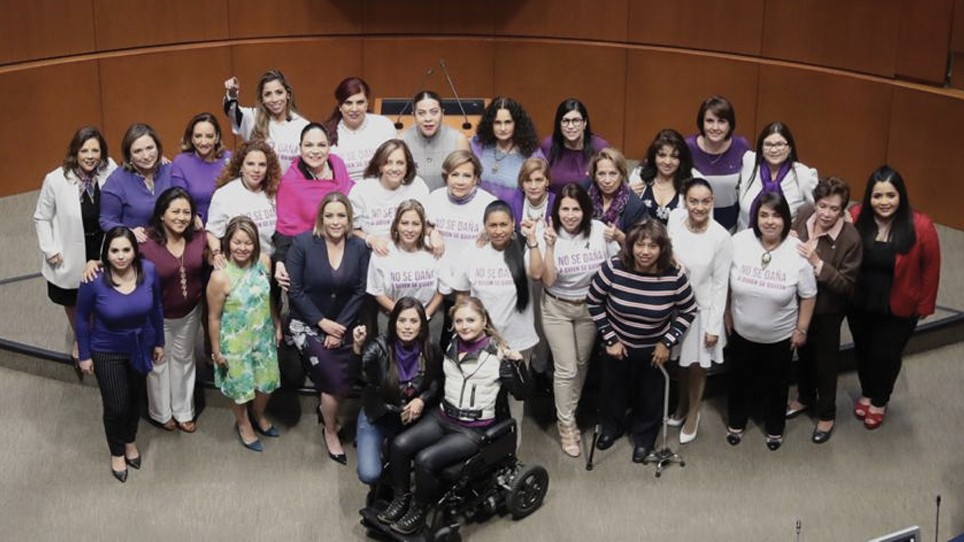 Realizan sesión solemne en el Senado por Día Internacional de la Mujer