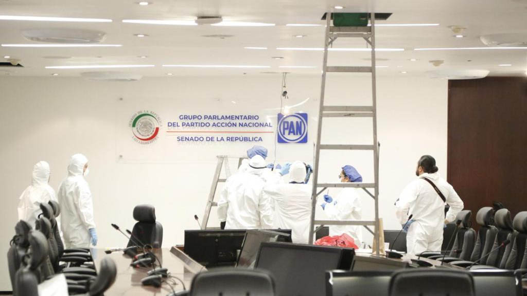Monreal confirma que no hubo montaje en espionaje al PAN en el Senado - servicios-periciales-fgr-senado-pan