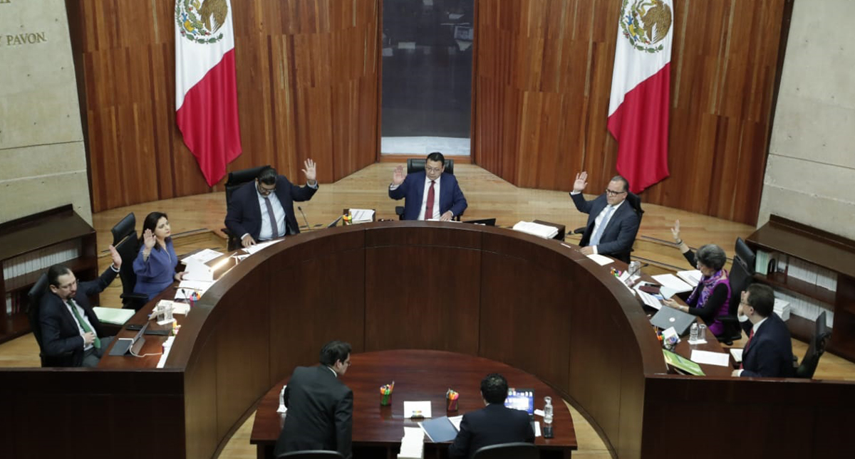 TEPJF ratifica designación de John Ackerman en Comité de Evaluación del INE - sesion-del-tepjf-para-ratificar-a-john-ackerman-como-miembro-del-comite-tecnico-de-evaluacion-del-ine