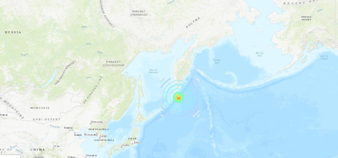 Sismo magnitud 7.5 al este de Rusia activa alerta de tsunami en Hawaii - sismo-rusia-temblor