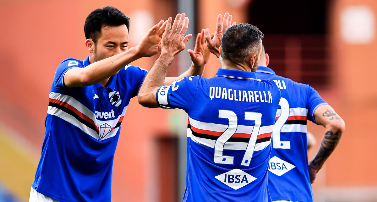 Sampdoria suma cinco jugadores contagiados por COVID-19
