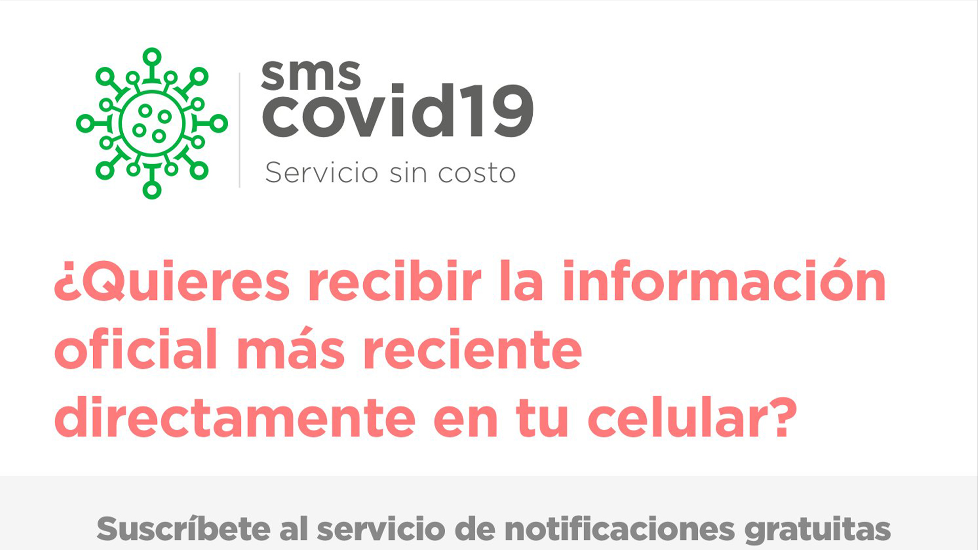 Lanzan en Ciudad de México servicio de información vía SMS para COVID-19 Lanzan en Ciudad de México servicio de información vía SMS para COVID-19