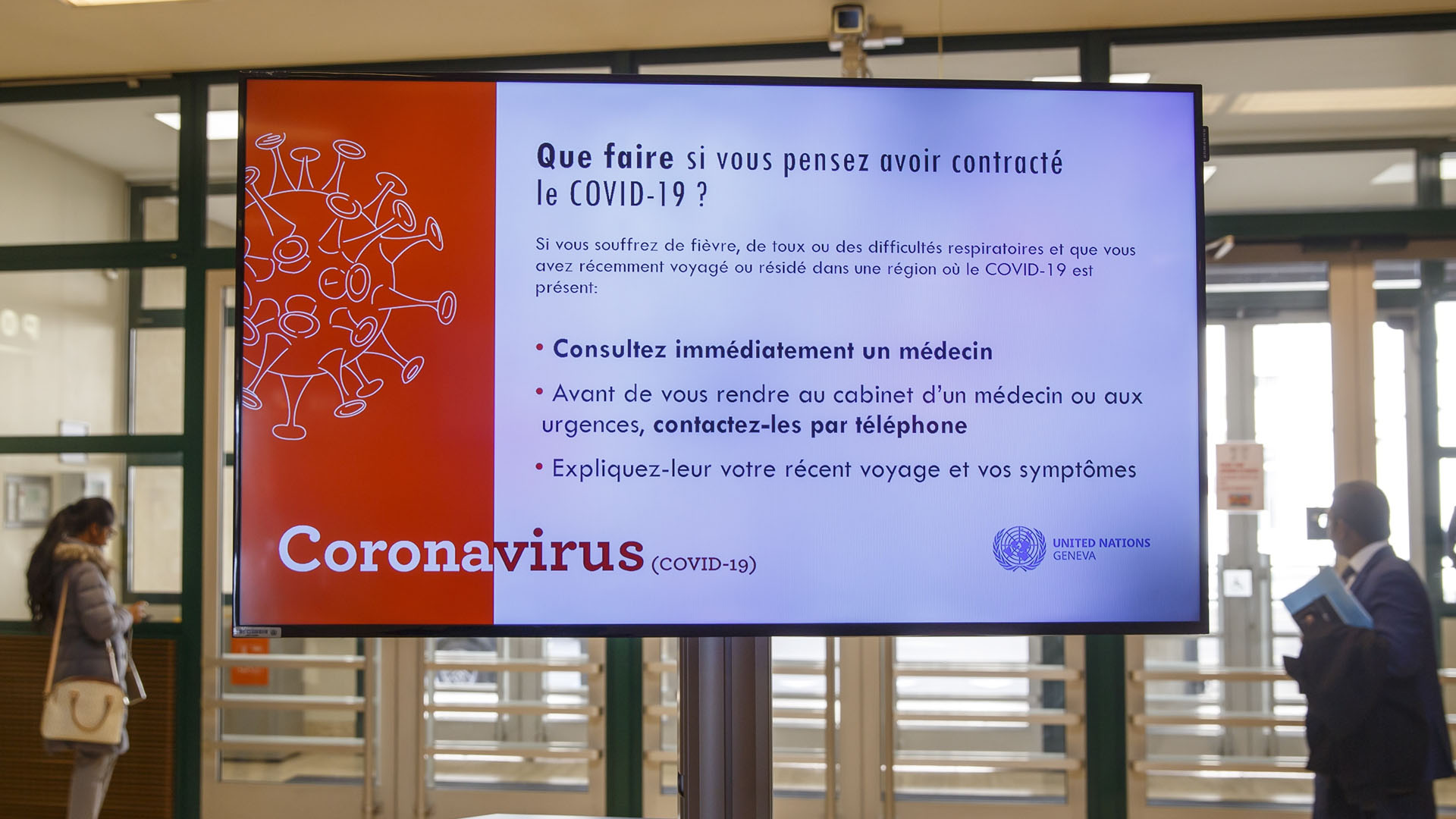 Suiza confirma primer muerte por COVID-19