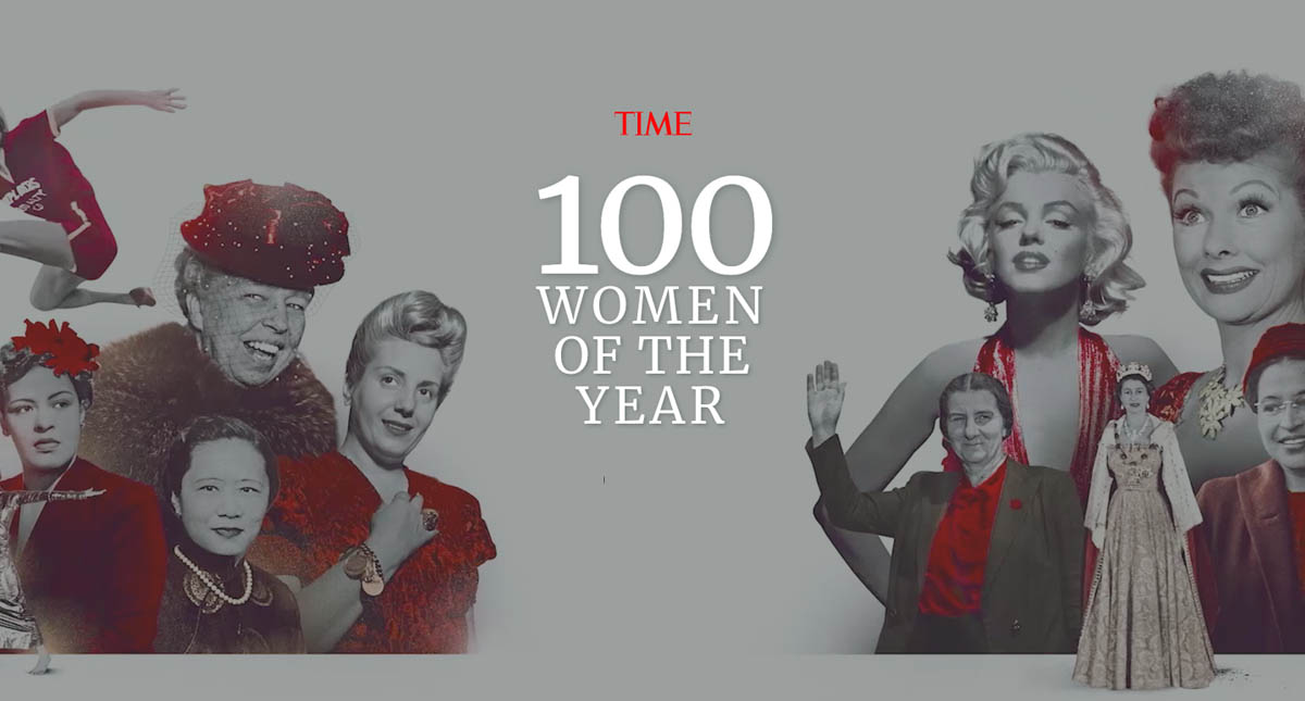 Time conmemora el Día de la Mujer con “100 mujeres del año” desde 1920